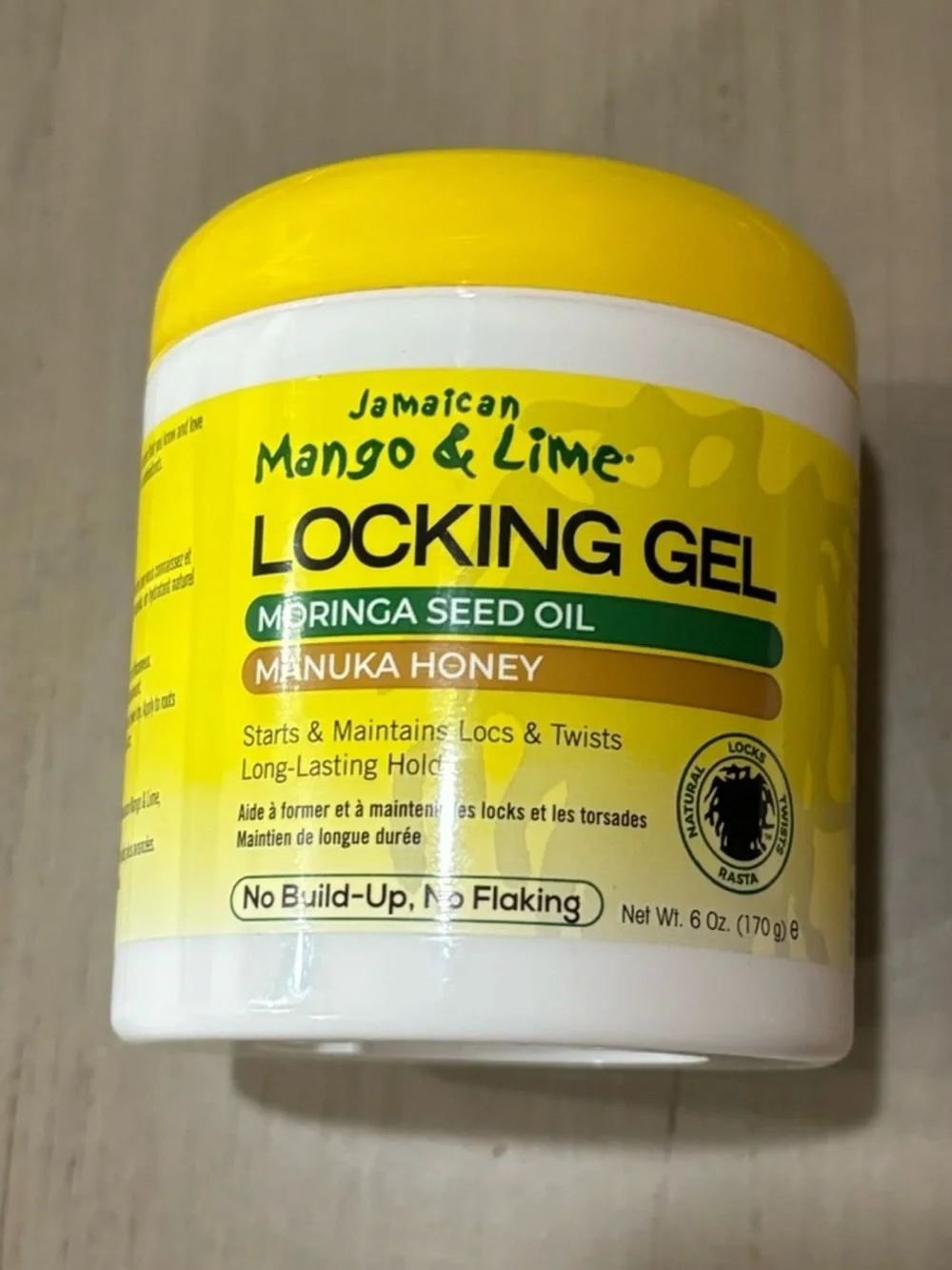 Jamaican Mango & Lime Locking Gel - Yellow